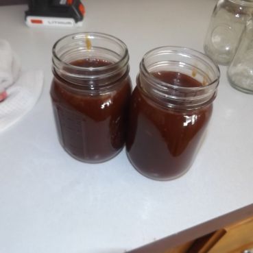 Candy's Chicago Sweet BBQ sauce ready to can.JPG